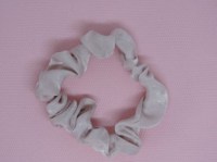 kleine scrunchie roze